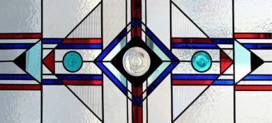Panoramic stained glass
