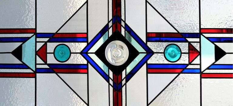 Panoramic stained glass