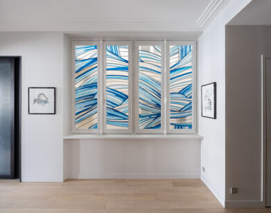 Vitraux contemporains Boulevard Delessert