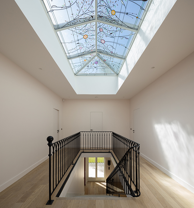 Skylight Atelier Vitrail Stained Glass Verrière Atelier Paris Vitrail Homedesign Best Stainedglass Marie GRILLO