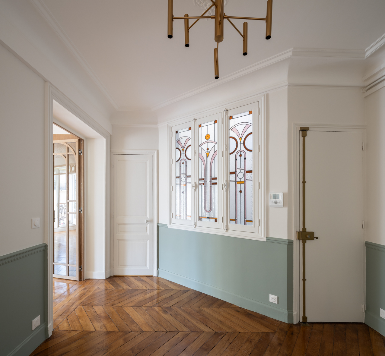 Atelier Vitrail Paris Vitrail Art Deco Creation Decoration Interior Design Glass Artisan Vitrail Paris